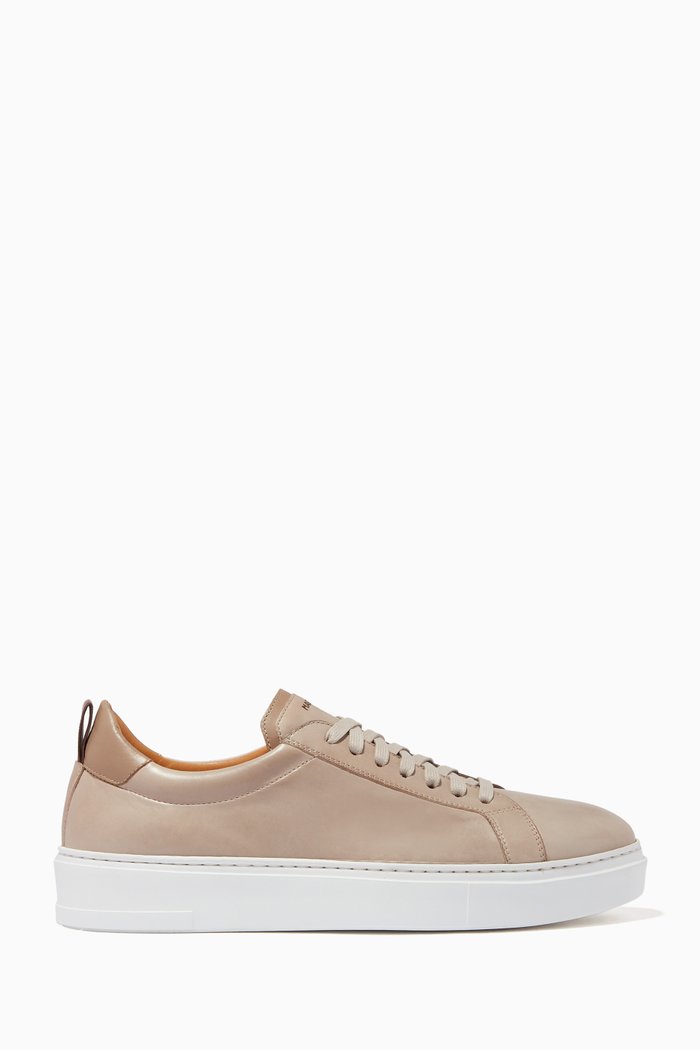 

Arkolla Sneakers in Smooth Leather, Grey