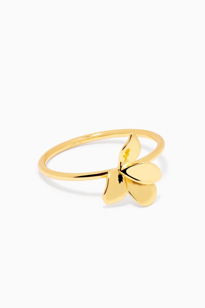 

Blossom Narcise Ring in 18kt Gold-plated Sterling Silver