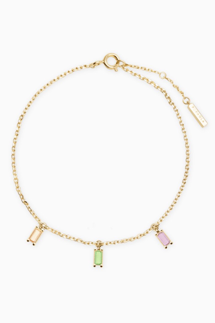 

Aisha Elija Bracelet in 18kt Gold Plating