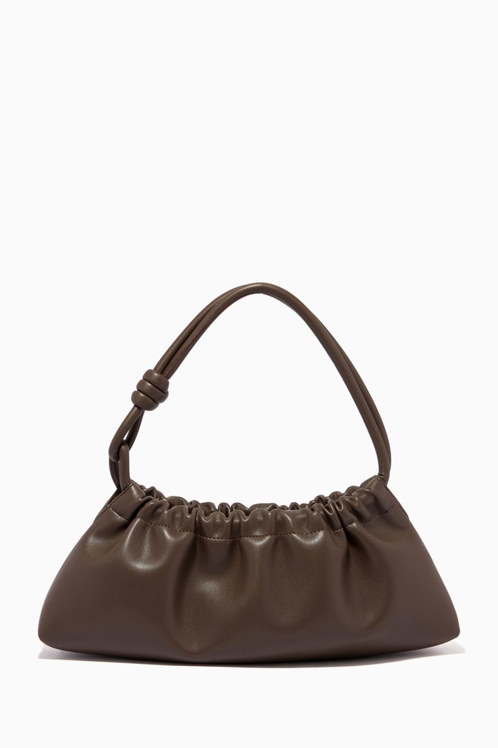 

Valerie Shoulder Bag in Vegan Leather, Brown