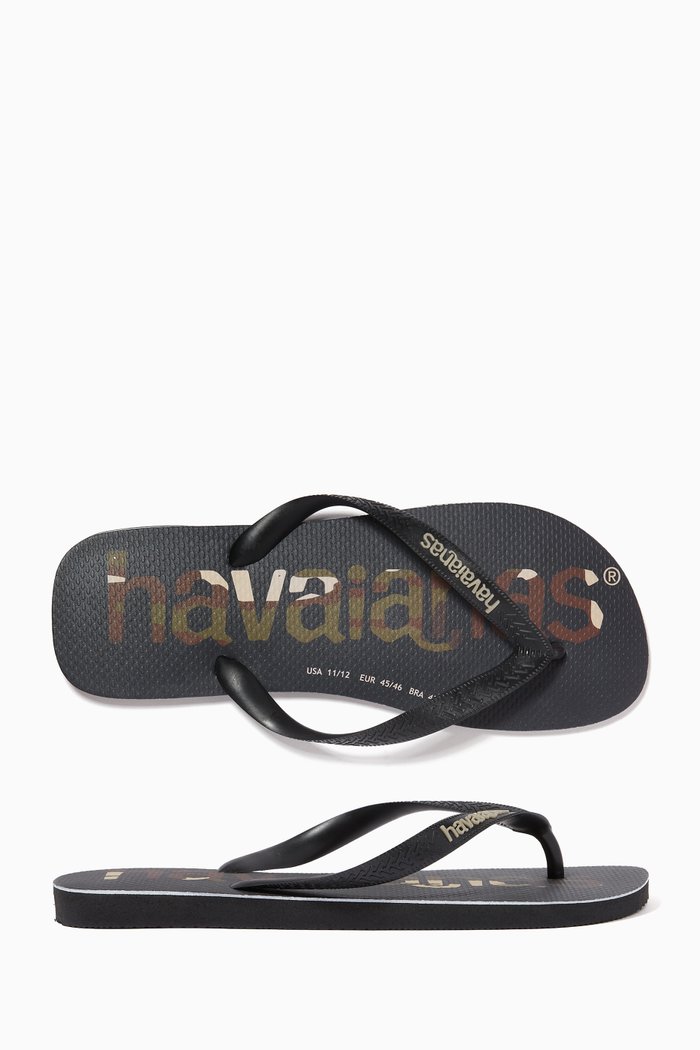 

Logomania Flip Flops in Rubber, White