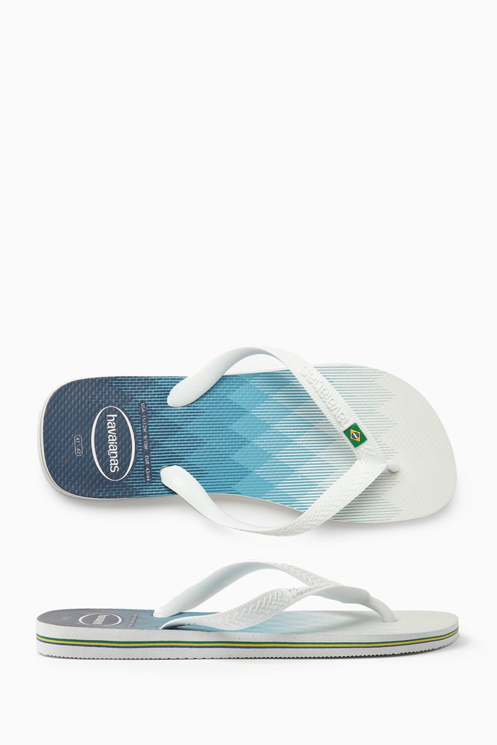

Brasil Fresh Flip Flops in Rubber, White