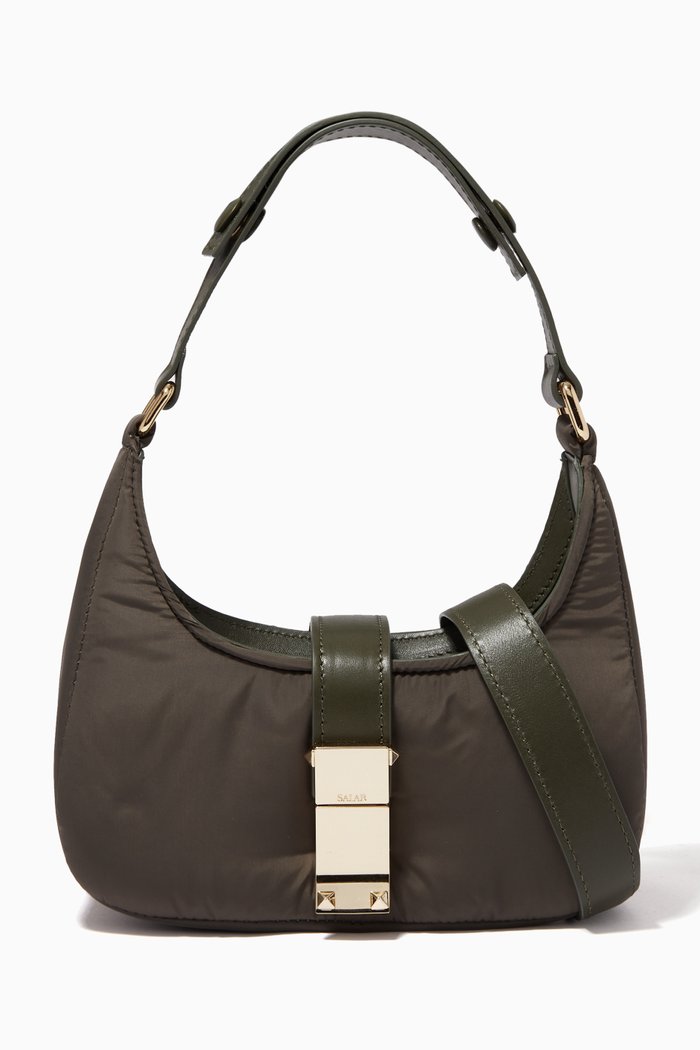 

Lola Shoulder Bag in Calfskin, Brown