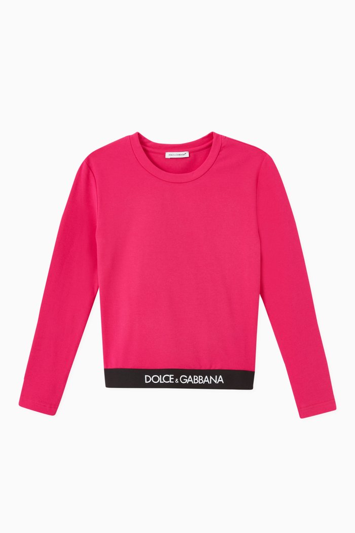

Pop Logo Band Top, Pink
