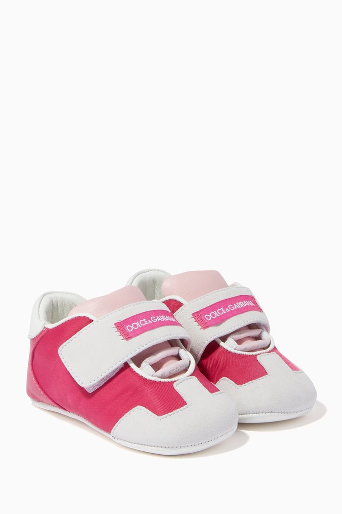 

Colour-block Classic Sneakers, Pink