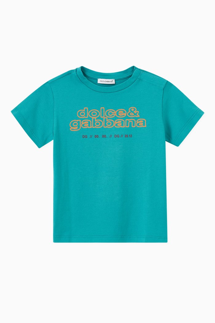 

Street Logo T-shirt in Jersey, Green