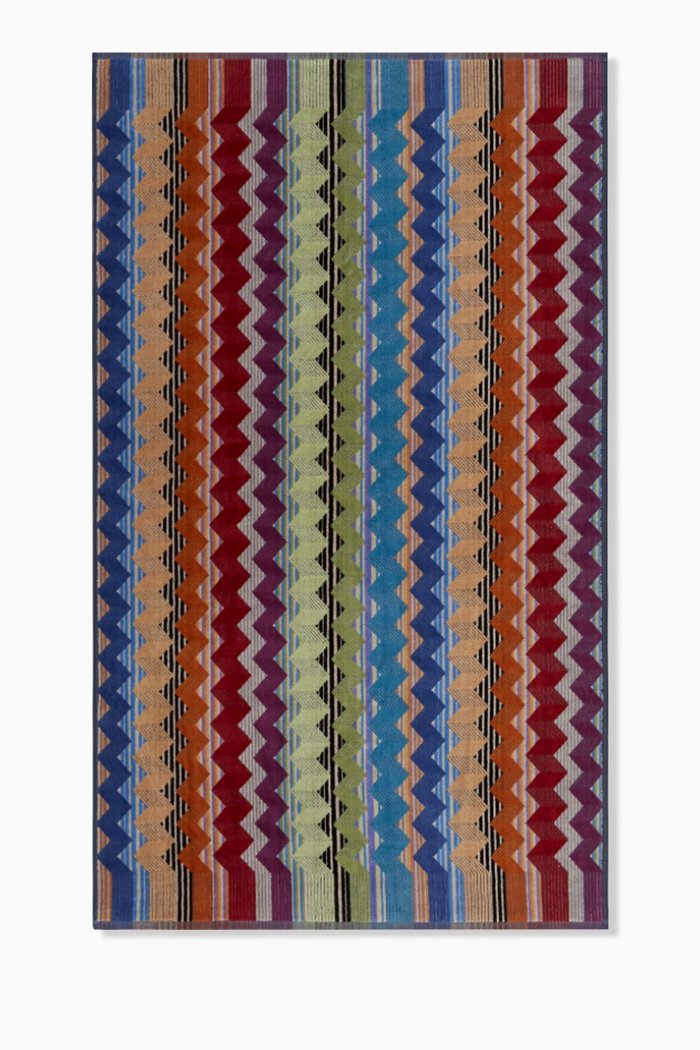 

Alfred Bath Towel in Cotton Terry, 70 x 115cm, Multicolour