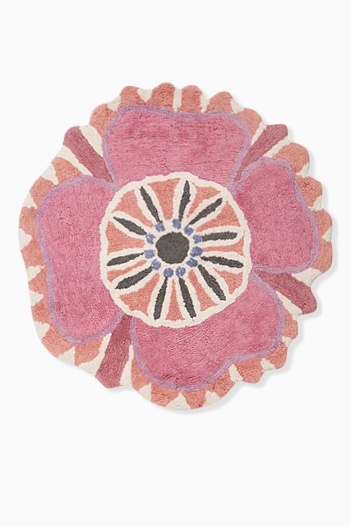 

Aretha Bath Mat in Cotton Terry, 80cm, Red