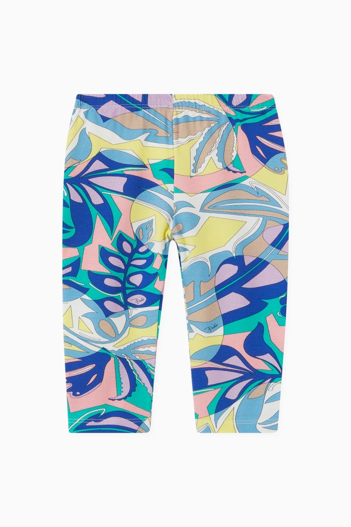 

St. Samoa Leggings in Jersey, Green