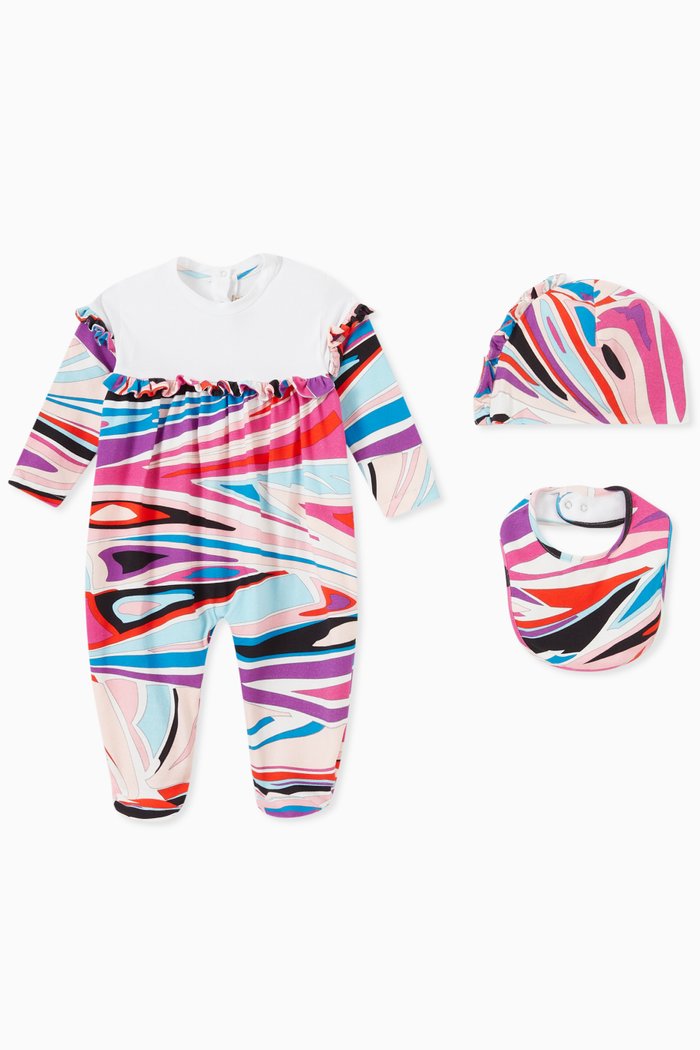 

Pyjama Gift Set in Stretch Jersey, Multicolour