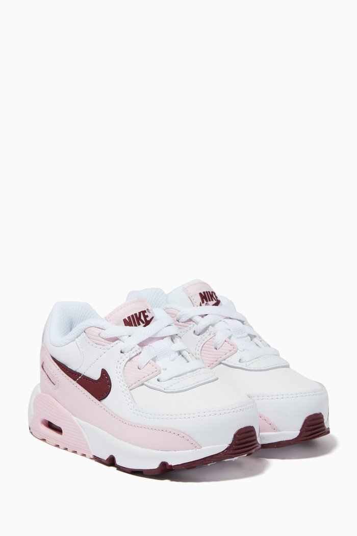 

Air Max 90 Sneakers in Leather, White