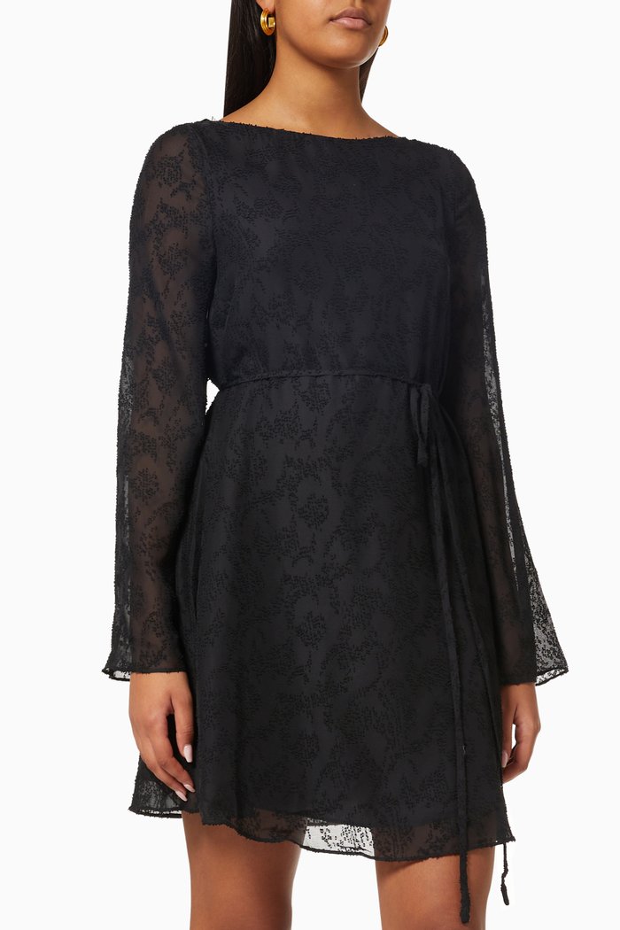 

The Donovan Dress in Lace, Black