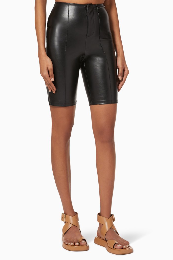 

Better than Leather Bike Shorts, Black