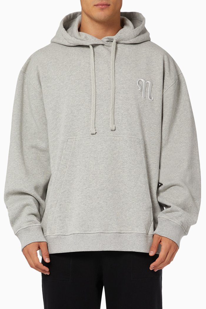 

Ever Hoodie in Organic Cotton Fleece, Grey