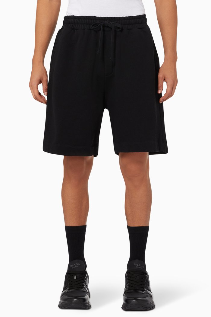 

Doxxi Sweatshorts in Organic Cotton, Black