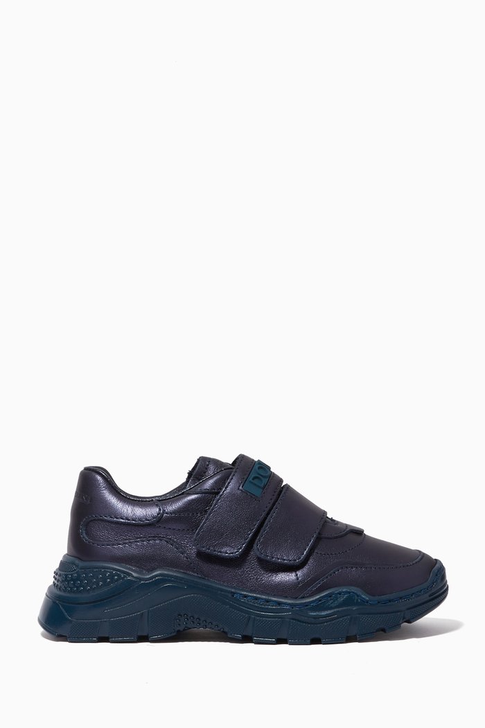 

Daymaster Sneakers in Leather, Blue