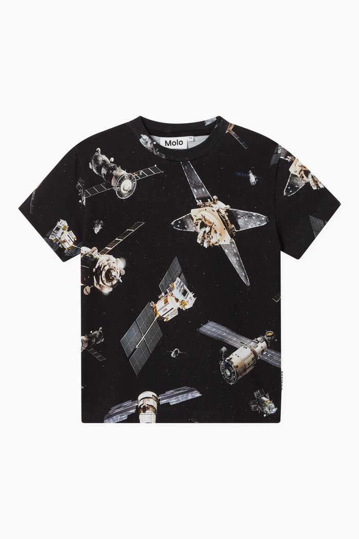 

Roxo T-shirt in Organic Cotton, Black