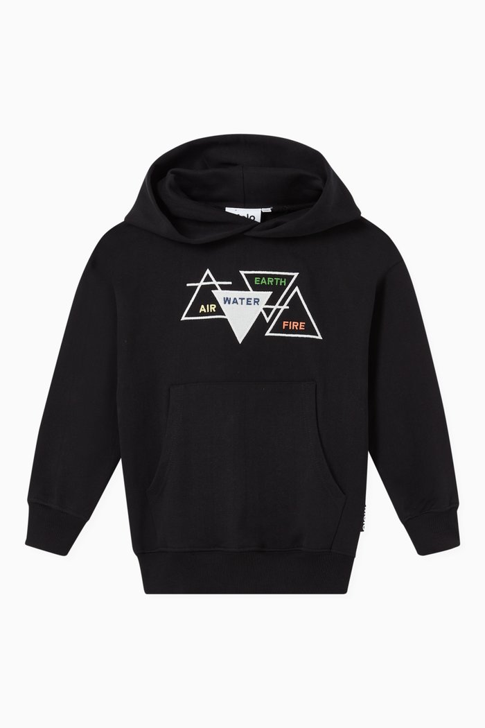 

Magni Sweatshirt in Organic Cotton, Black