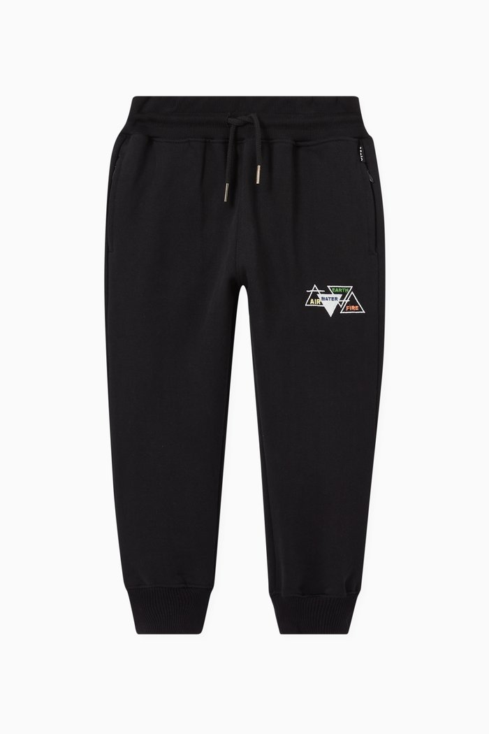 

Alvar Trackpants in Organic Cotton, Black