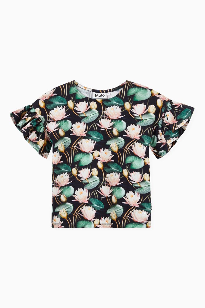 

Rayah T-shirt in Organic Cotton Blend, Multicolour
