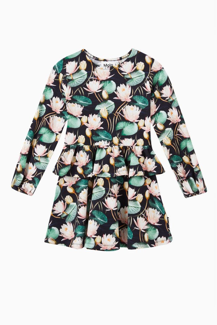 

Christabelle Dress in Stretch Cotton, Multicolour