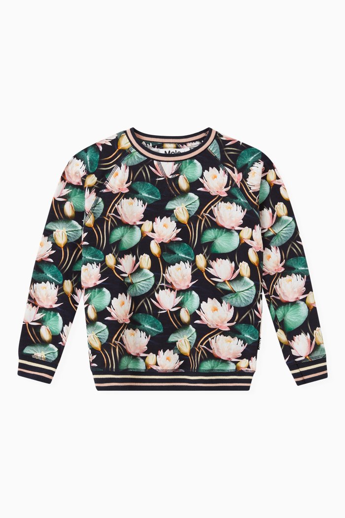 

Raewyn Sweatshirt in Stretch Cotton, Multicolour