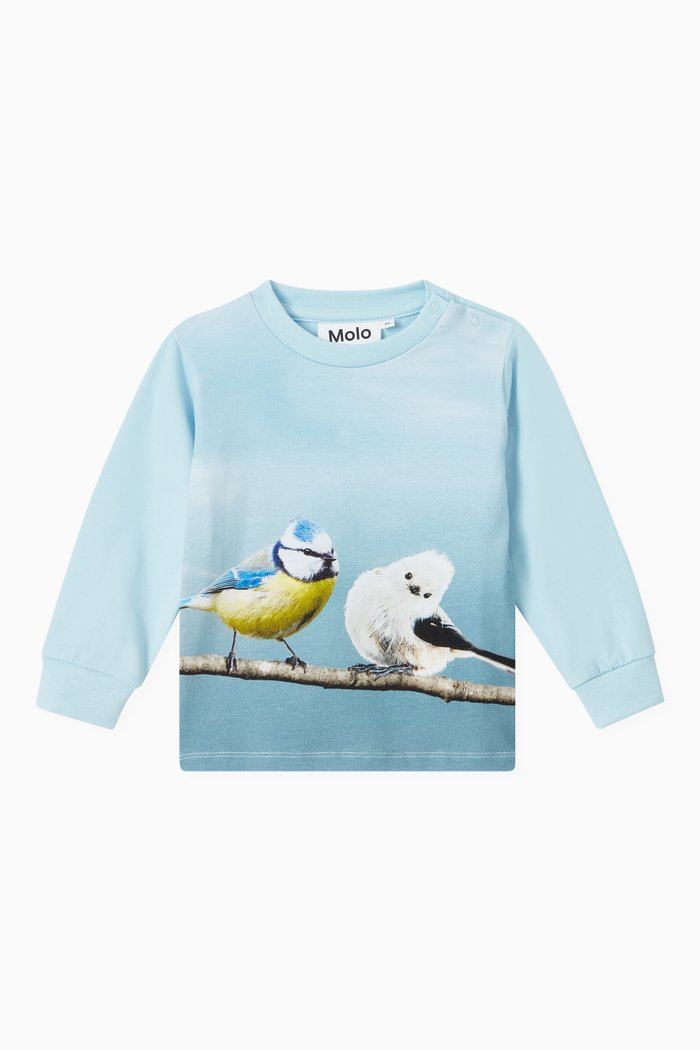 

Eloy Sweatshirt in Organic Cotton, Blue