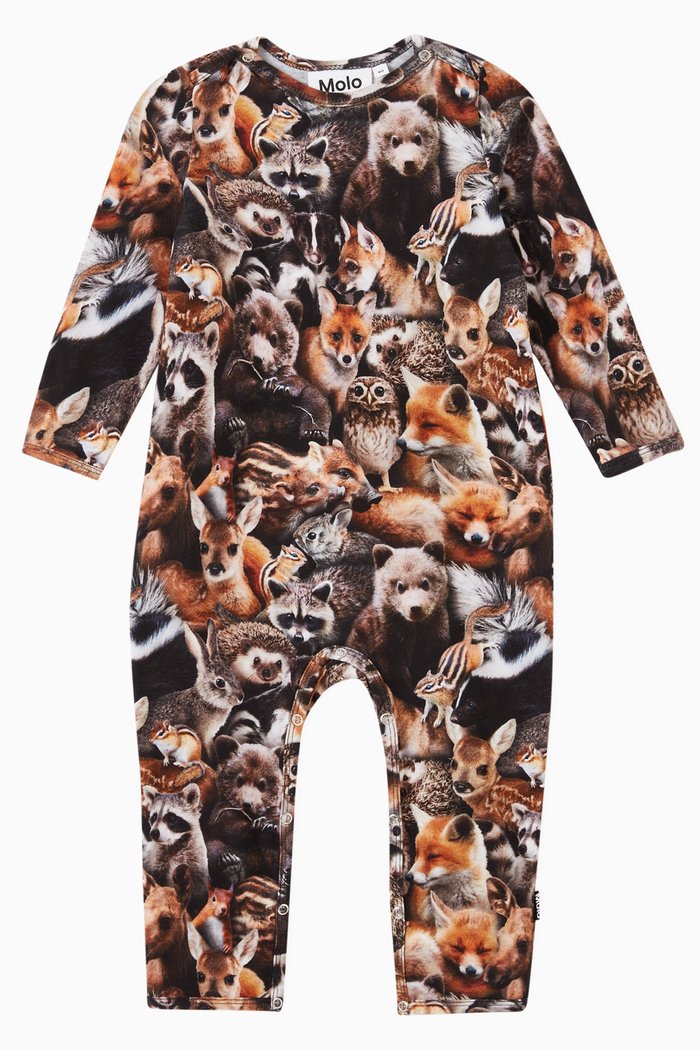 

Fenez Bodysuit in Organic Cotton, Multicolour