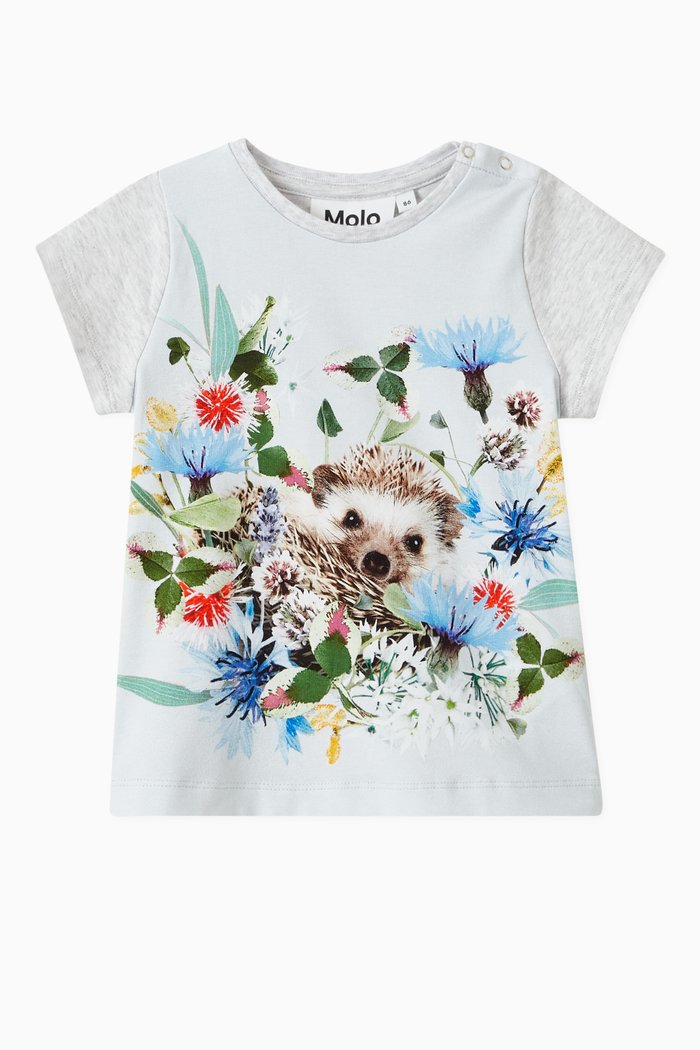 

Elly T-shirt in Organic Cotton, Grey