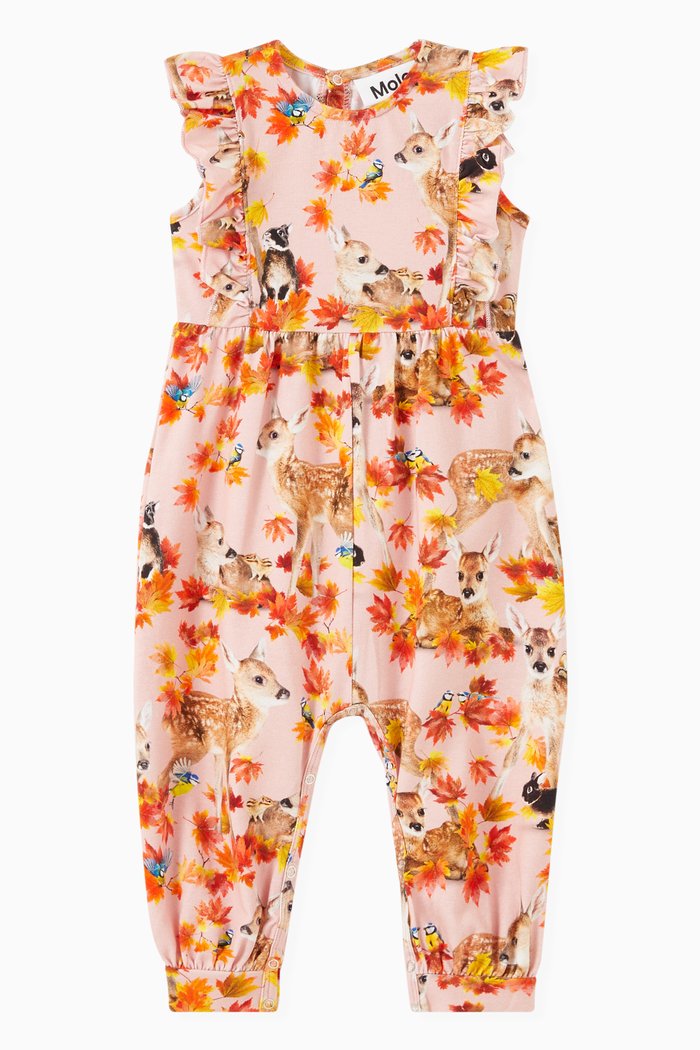 

Fallon Romper in Organic Cotton Blend, Multicolour