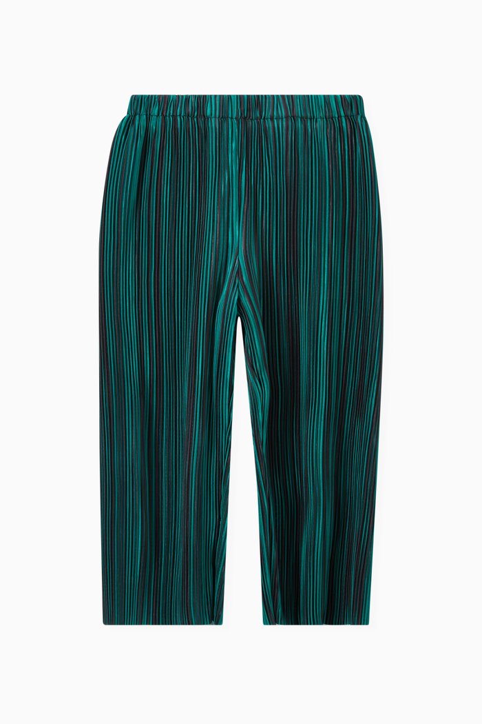 Aliecia Pleated Culottes, Green