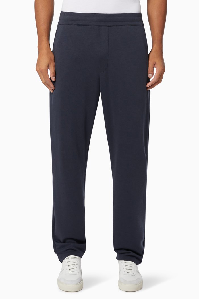 

Cozy Joggers in Cotton Modal Blend, Grey
