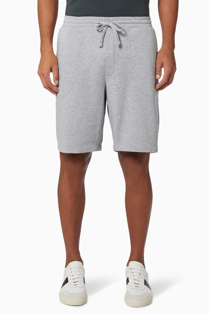 Shorts in French Terry, Grey