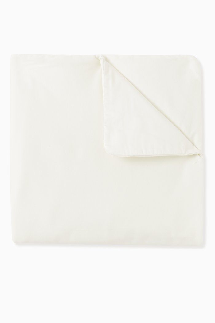 

Blanket with DG Embroidery in Cotton Jersey, White