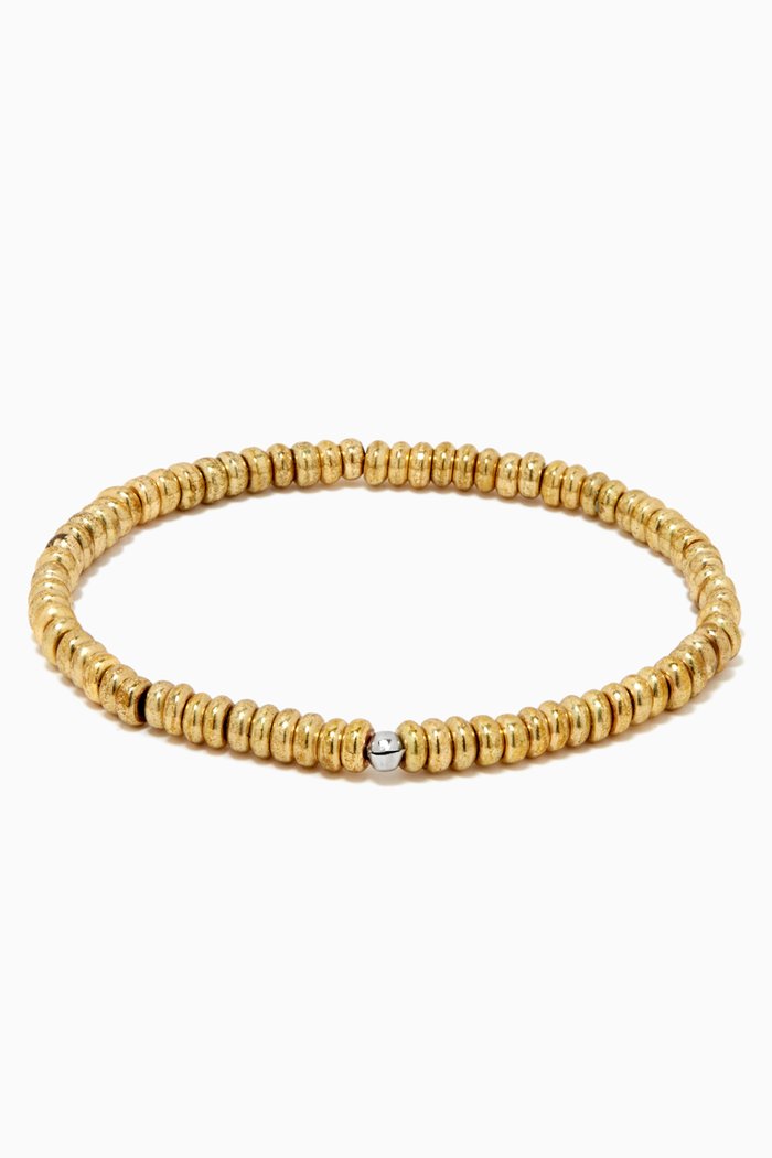 

The Roberto Bracelet in Gold & Silver Plating