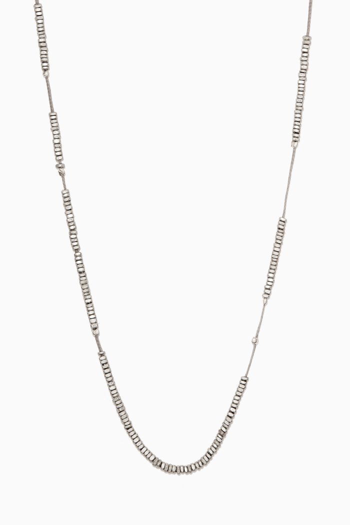 

The Jordan Necklace in Silver Plating