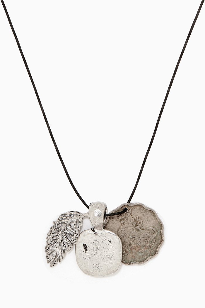 

The Clint Necklace in Silver Plating