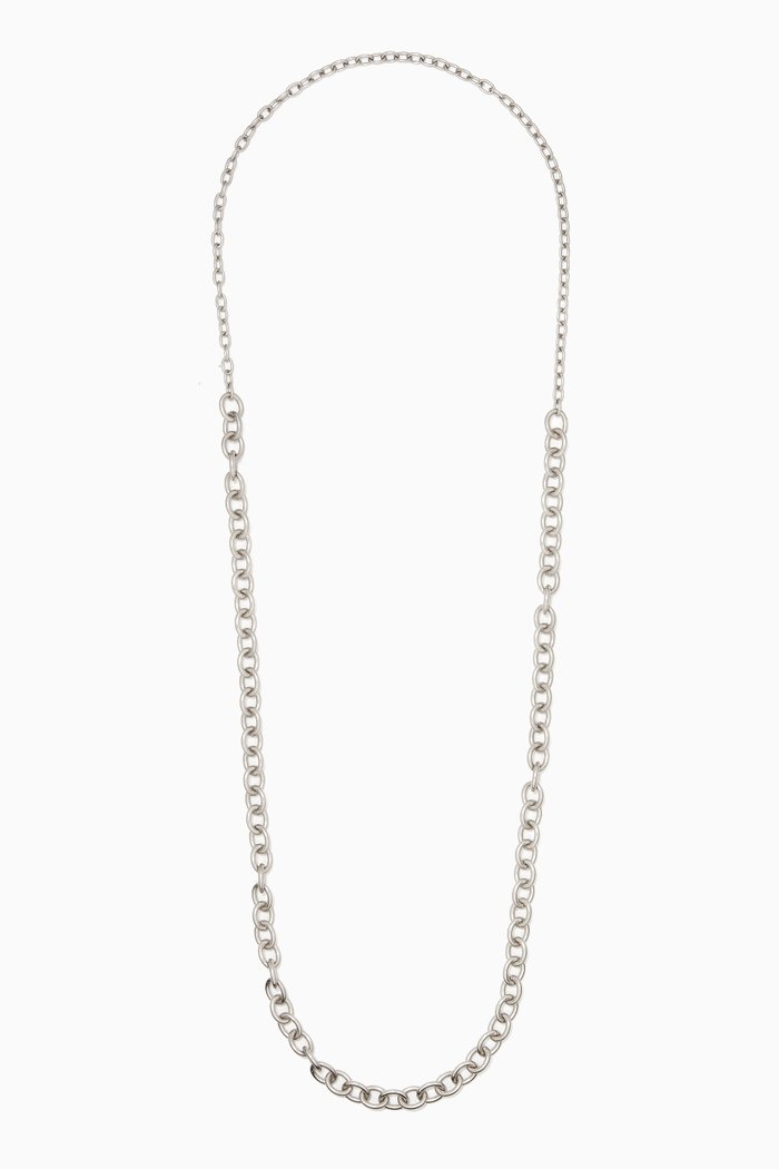 

The Elliot Necklace in Silver Plating