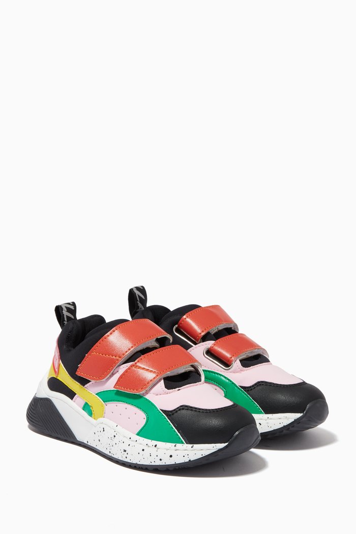 Colour-block Sport Sneakers, Multicolour