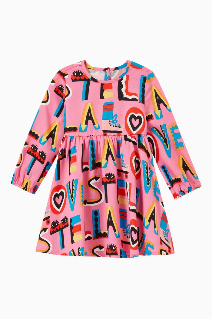 

Stella Loves Dress in Twill, Pink