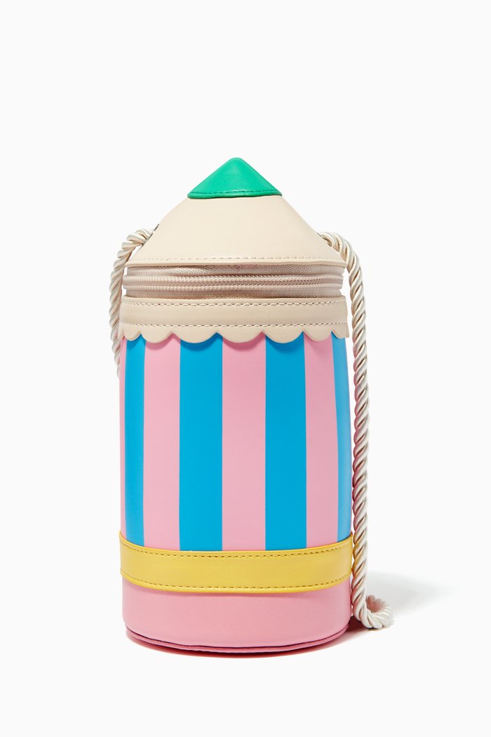 

Pencil Shoulder Bag in Alter Mat, Multicolour