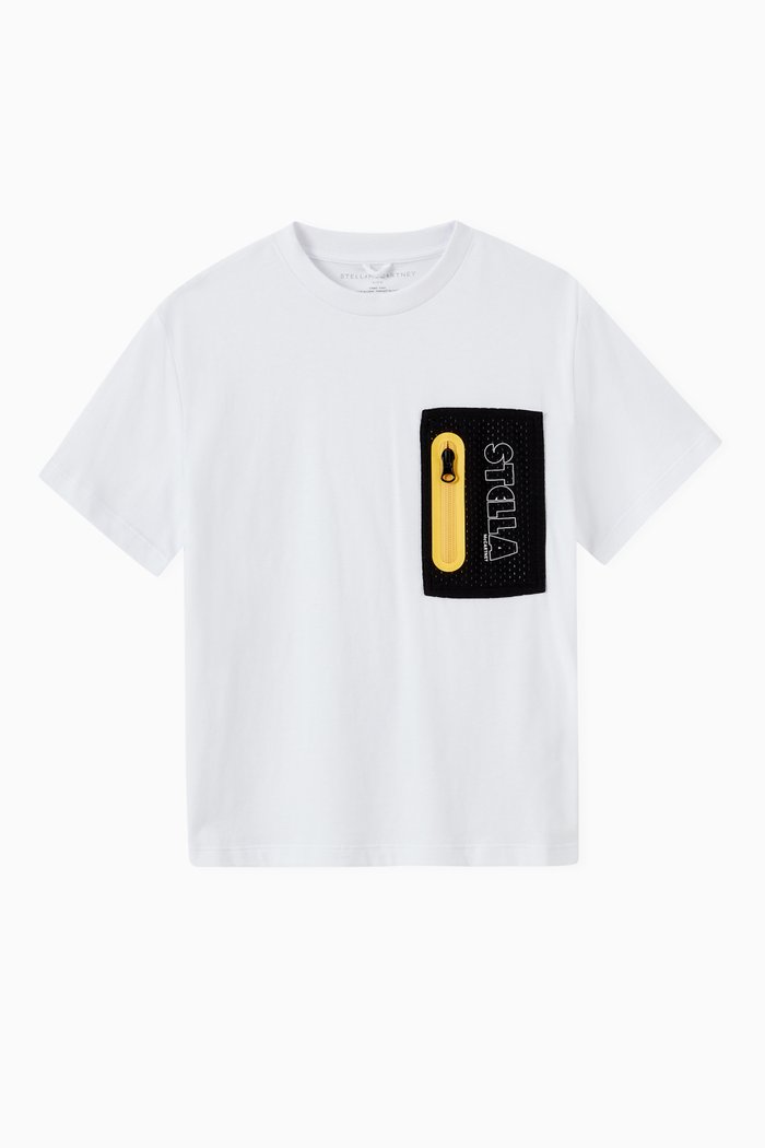 

Sport Oversized T-shirt in Organic Cotton Jersey, White