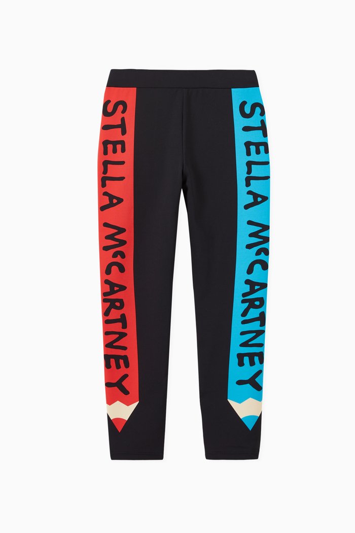 

Stella Pencils Leggings in Recycled Stretch Nylon, Black