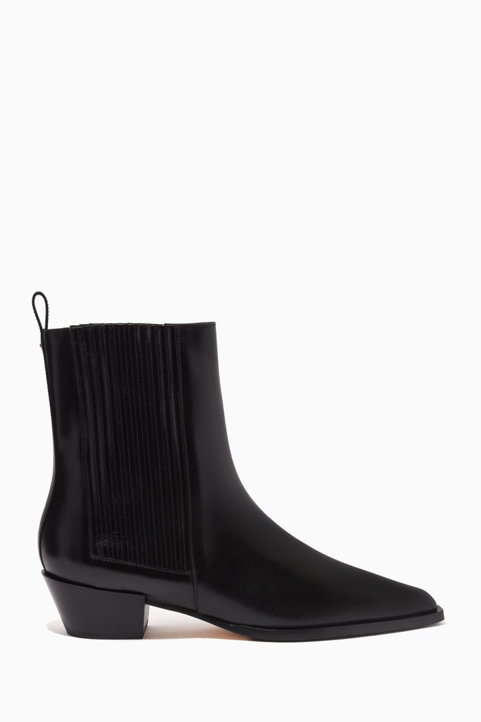 

Belinda 40 Ankle Boots in Suede, Black