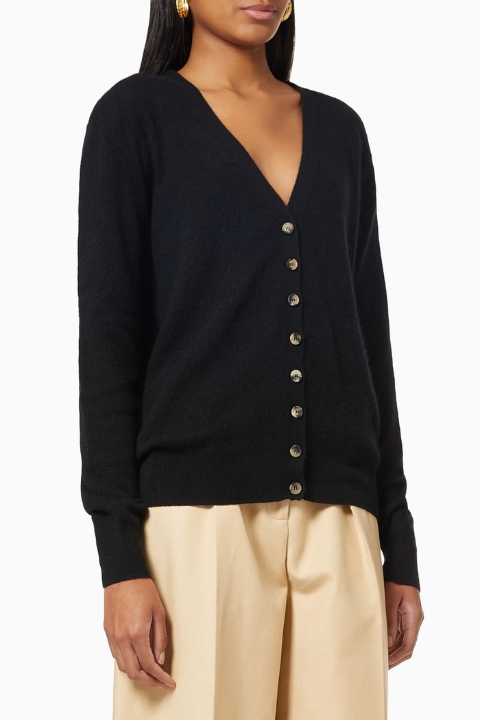 

Amelia Cardigan in Cashmere, Black