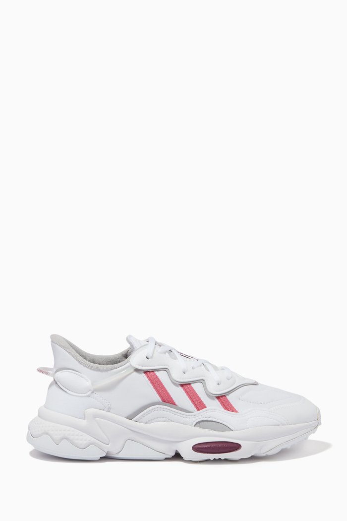 

OZWEEGO Chunky Runners in Textile, White