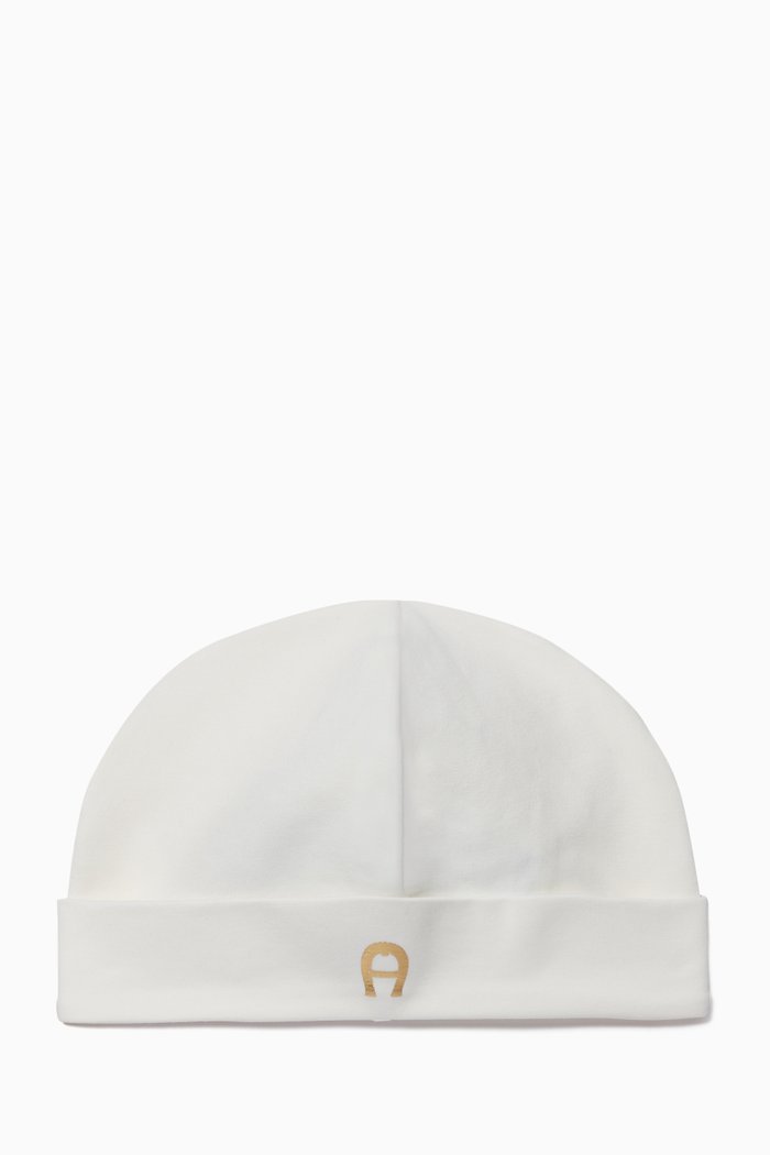 

Logo Hat in Pima Cotton Jersey, Neutral
