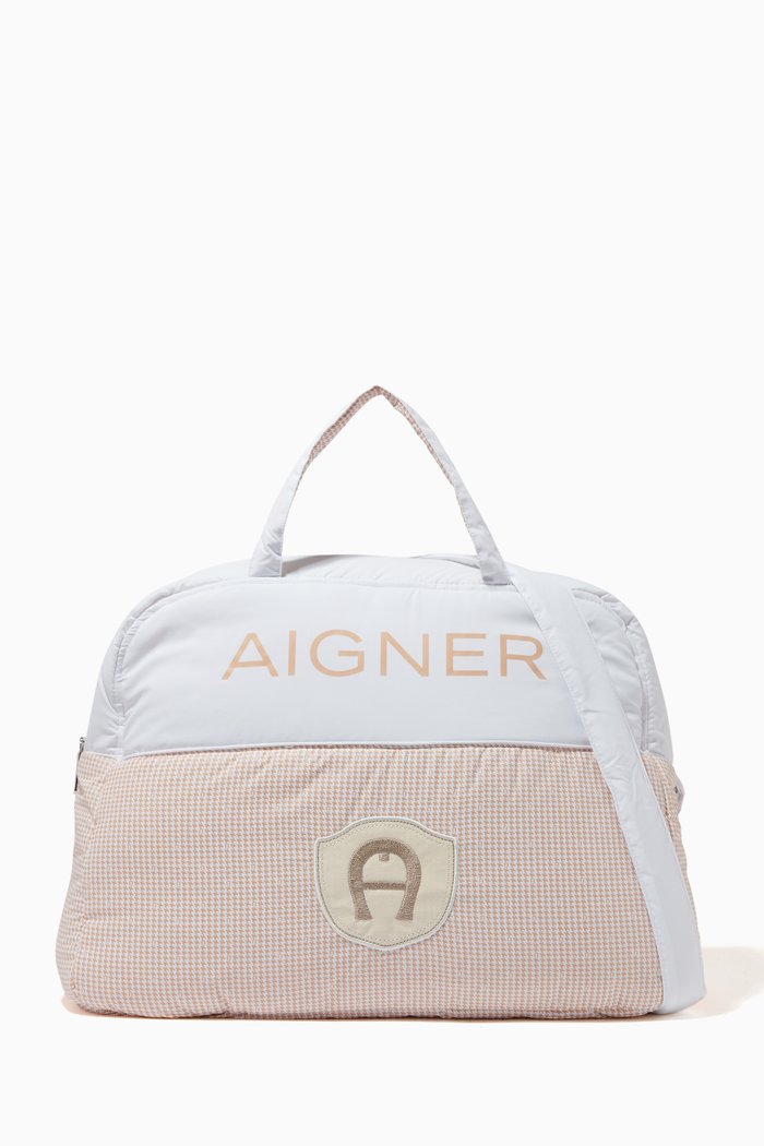 

Logo Diaper Bag in Polyester, Neutral