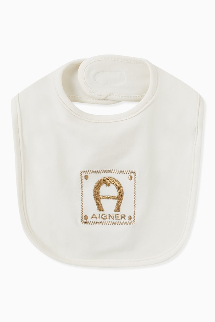 

Logo Bib in Pima Cotton Jersey, Neutral