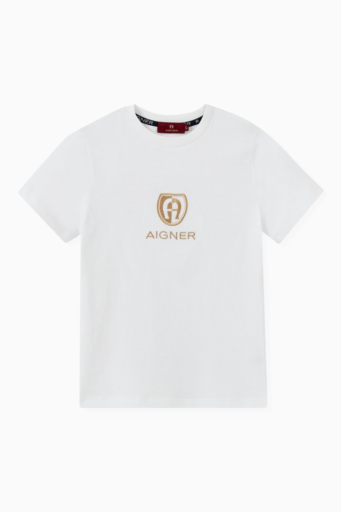 

Logo T-shirt in Jersey, White